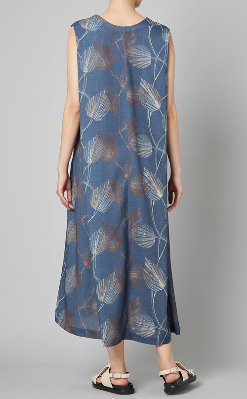 リーフプリントワンピース