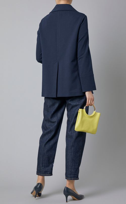 Pコート型ジャージジャケット