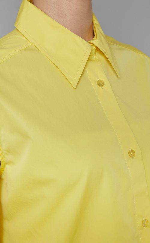 ラウンドヘムノースリーブブラウス