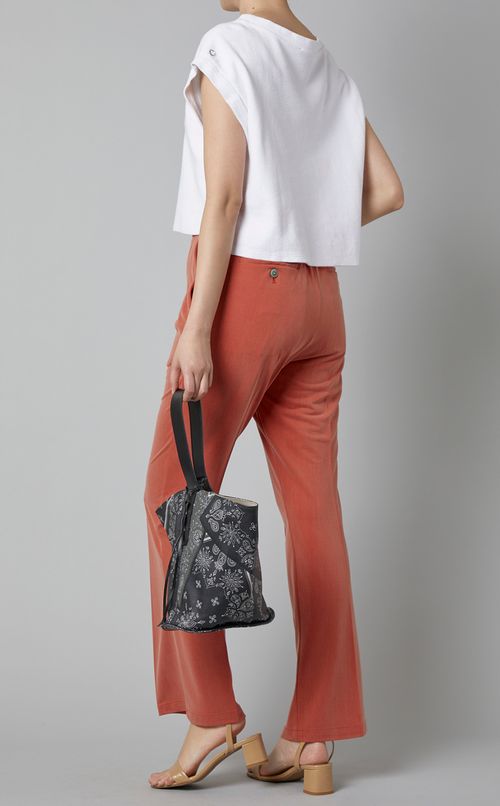 ジャージーフレアパンツ