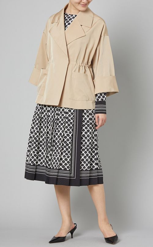 ジオメトリックプリントスカート