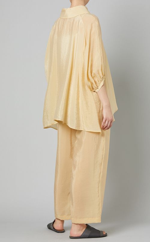 オーガンジースキッパーチュニック