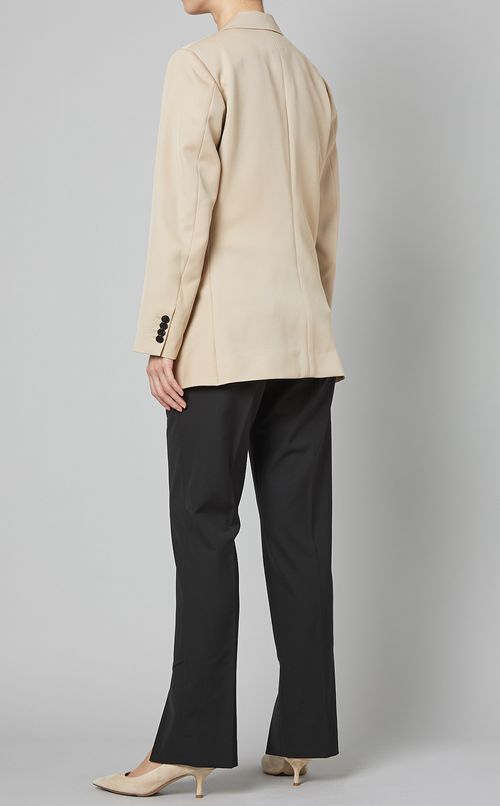 ドレープフロントテーラードジャケット