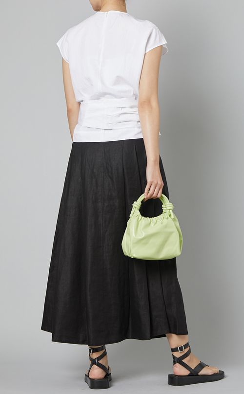 ソリッドツイルノットハンドル三ニバッグ