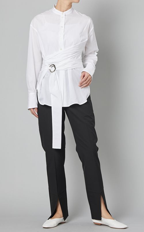 コットンドレープシャツ