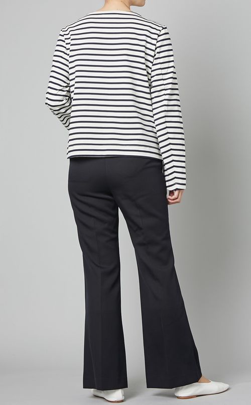 バスクデザインボーダートップス