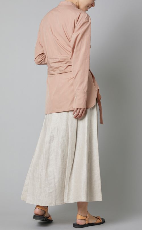 コットンドレープシャツ