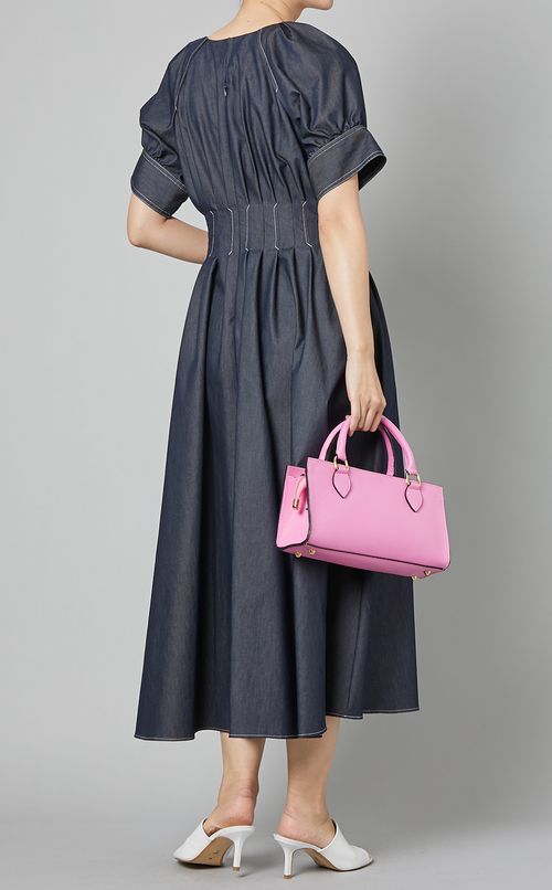 ウエストタックフレアワンピース