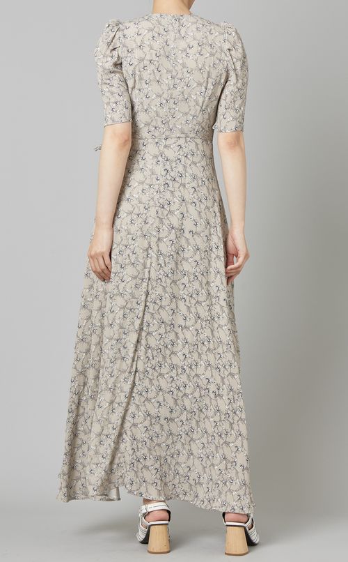 トルフラワープリントワンピース