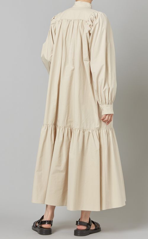 ロングギャザーワンピース