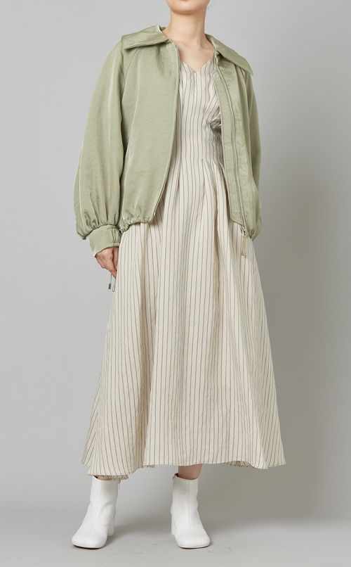 ボリュームスリーブブルゾン