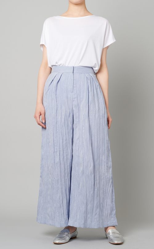 ワッシャーフレアパンツ