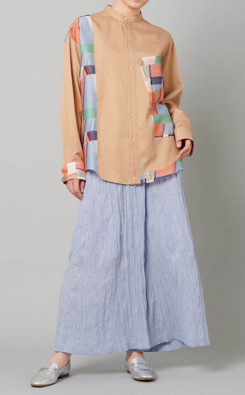 ワッシャーフレアパンツ