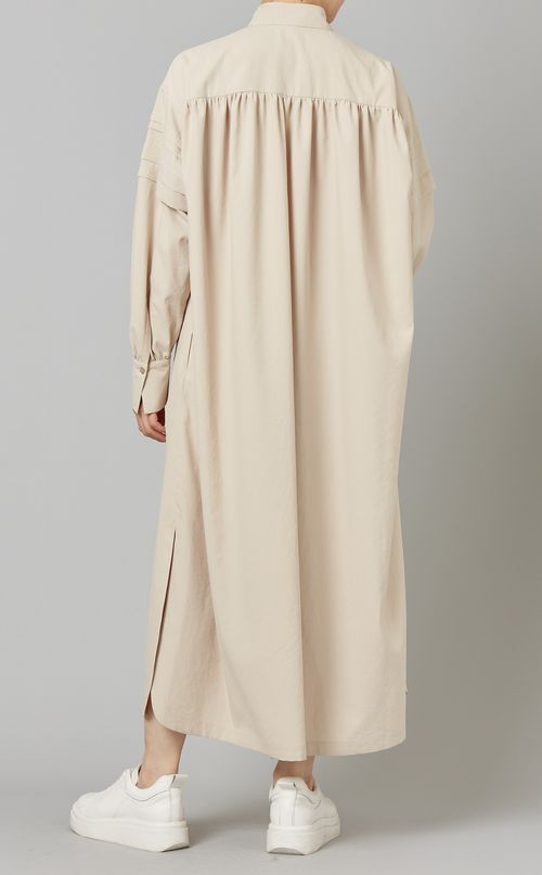 タックシャツワンピース