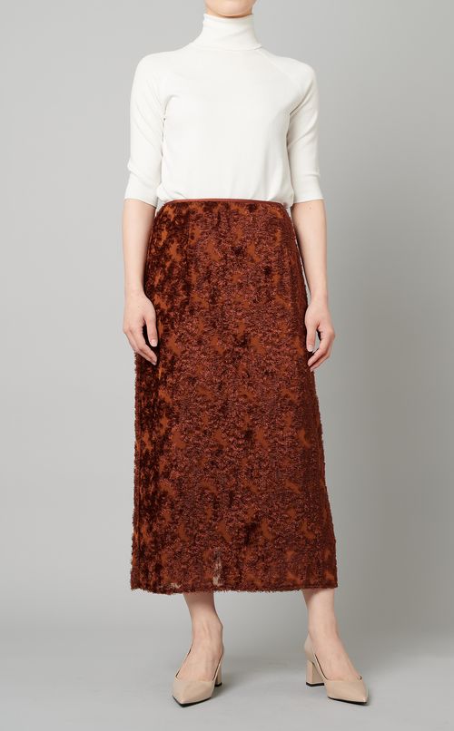 ジャガードタイトスカート