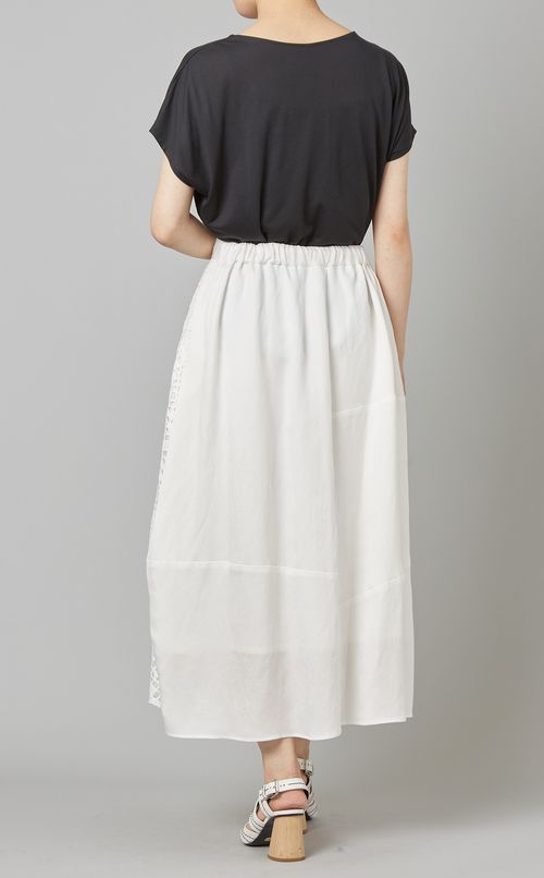 レースアシンメトリースカート