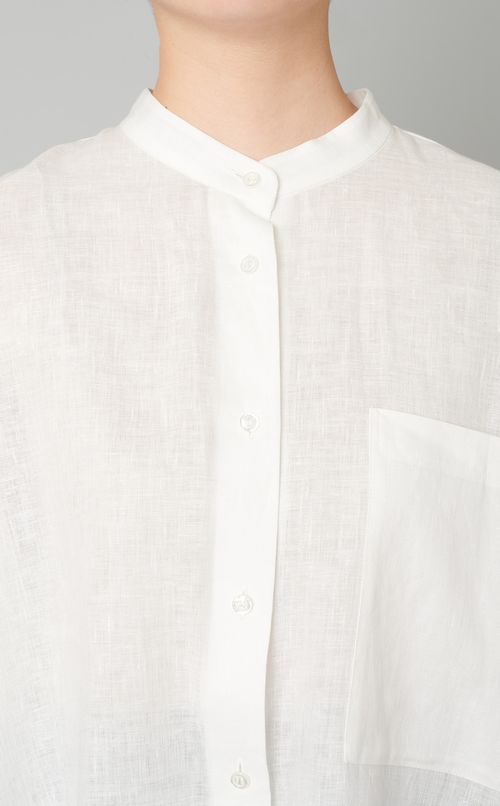 リネンビッグシルエットシャツ
