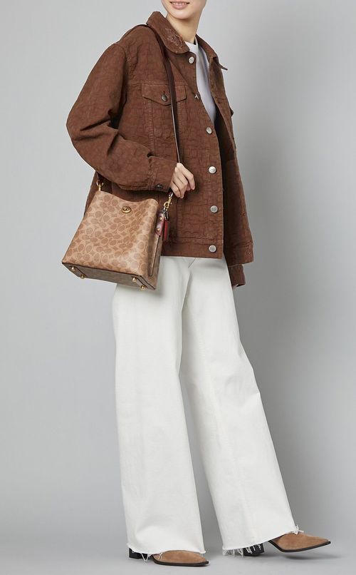 シグネチャージャガードデニムジャケット