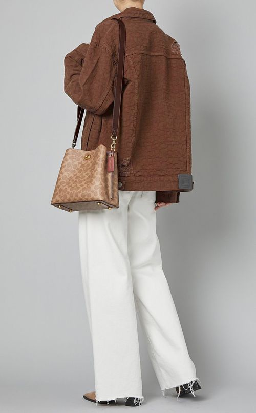 シグネチャージャガードデニムジャケット