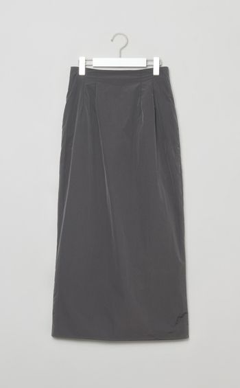 ナイロンバックスリットペンシルスカート