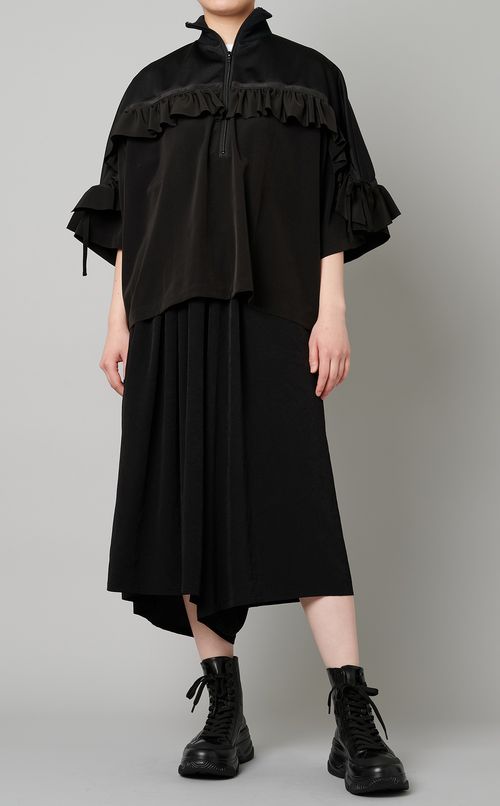 ギャザーワイドパンツ