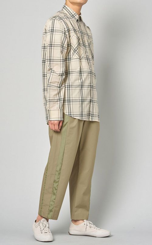 コンビファブリックベルテッドパンツ