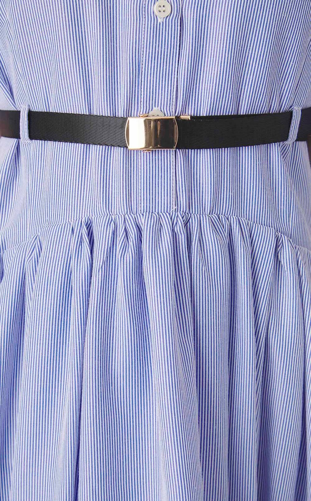 ベルト付きワンピース