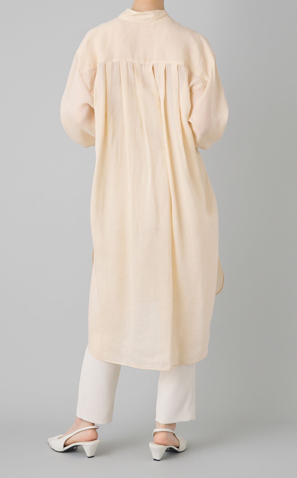 オーバーサイズロングシャツ