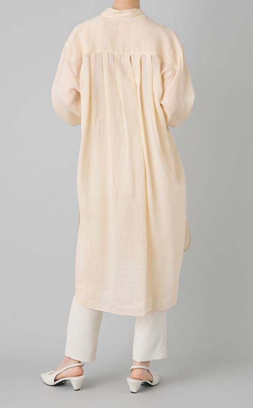 オーバーサイズロングシャツ