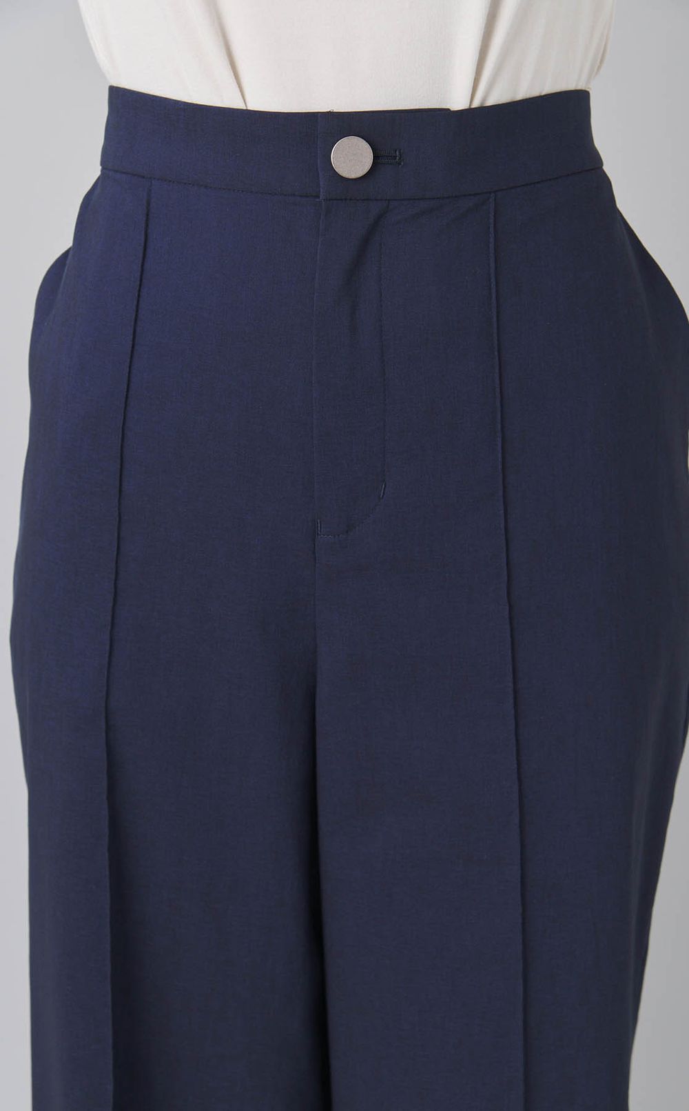 シャンブレーワイドデニム