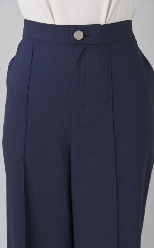 シャンブレーワイドデニム