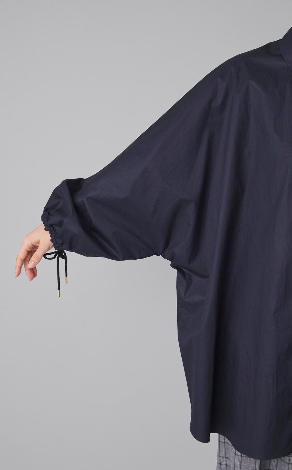 オーバーシャツブルゾン