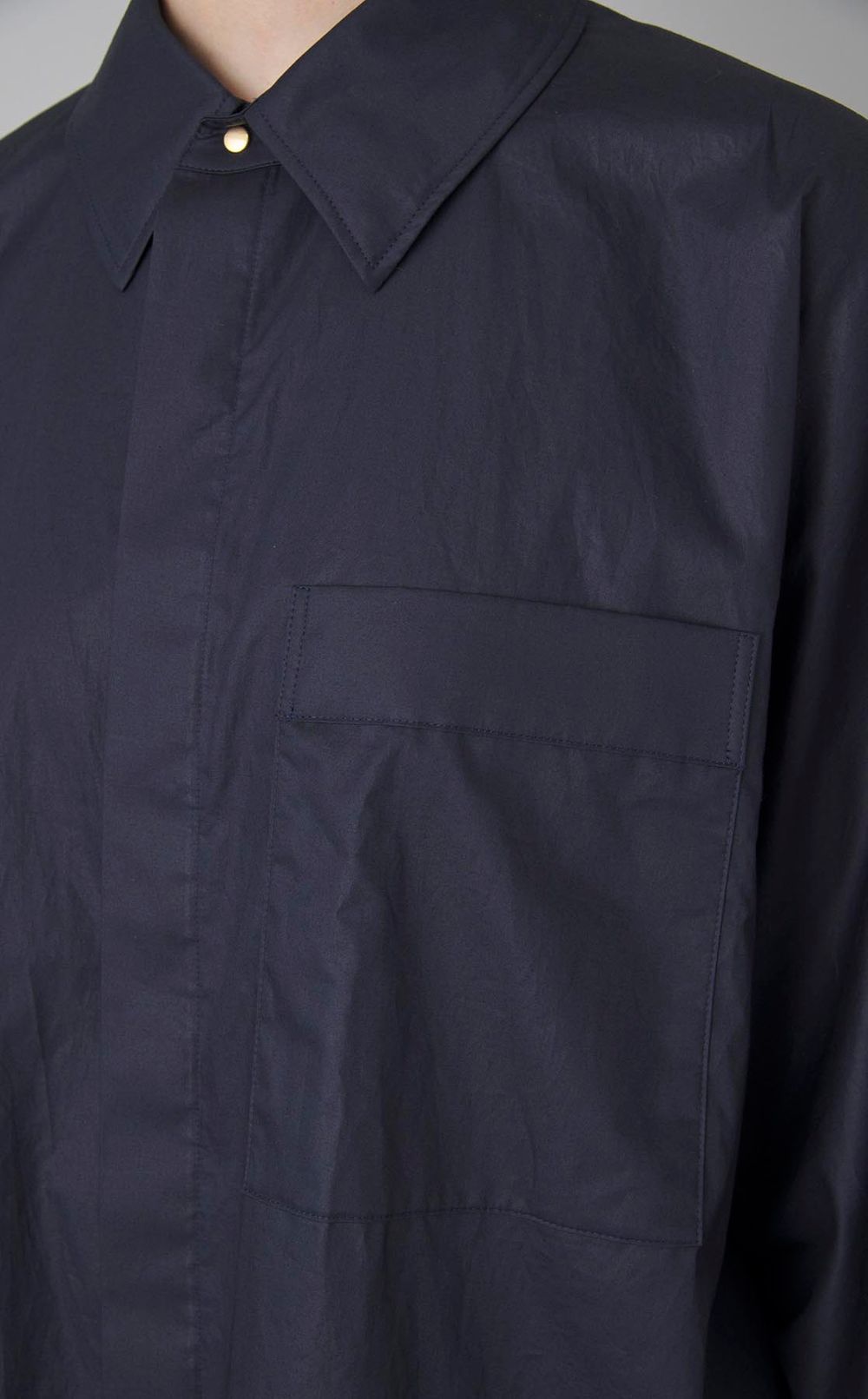 オーバーシャツブルゾン