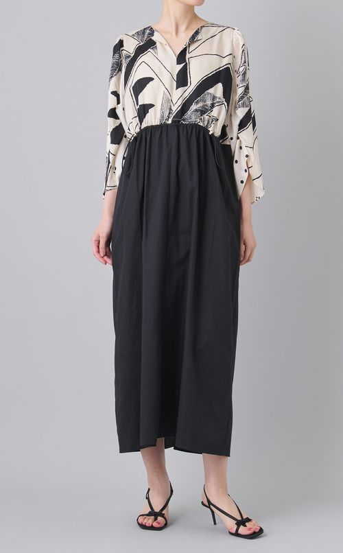 【reADdress】ウエストドローストリングワンピース