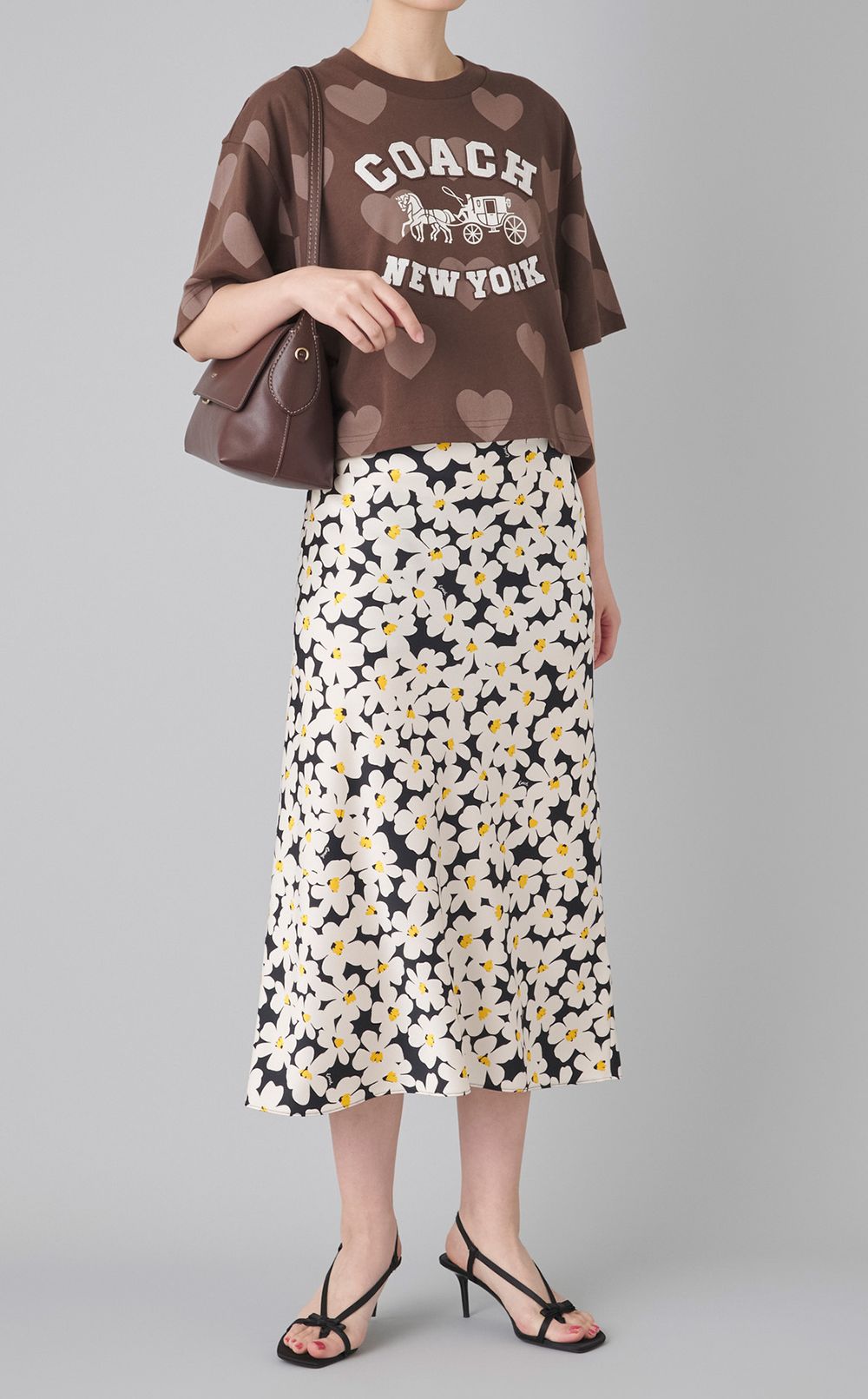 チェルシーレザーミディショルダーバッグ