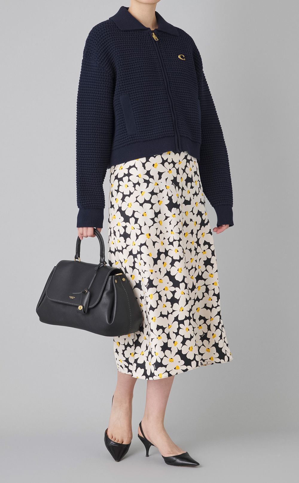 スラウチーローグトップハンドルバッグ