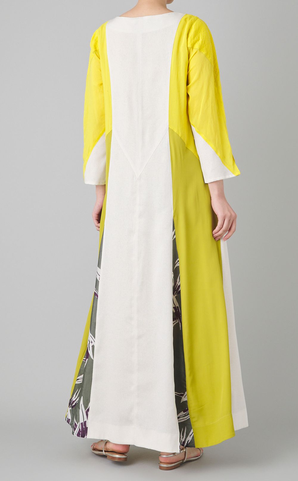 【reADdress】カラーブロックジップワンピース