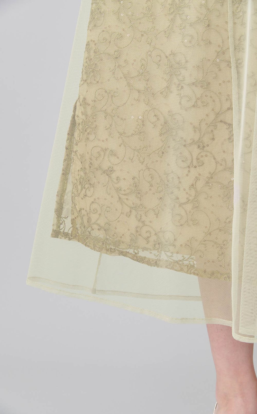 チュールセットキャミソールドレス