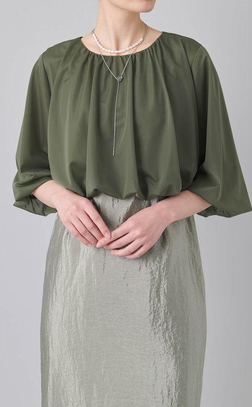 パールカボションラリエット