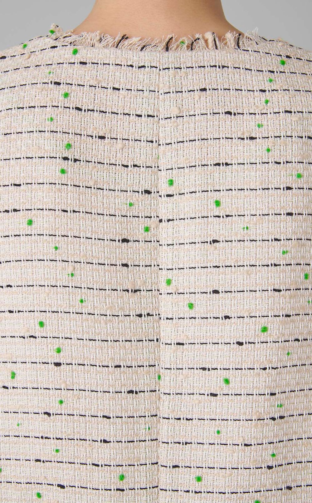 ツイードノーカラージャケット