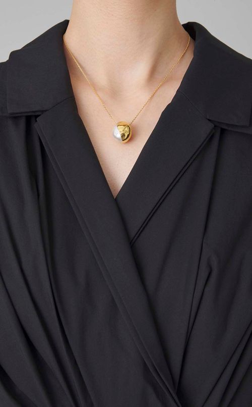 バロックパールチェーンネックレス