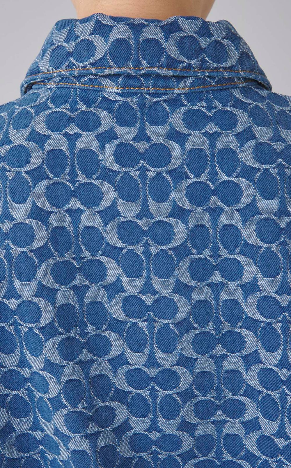 モノグラムデニムワンピース