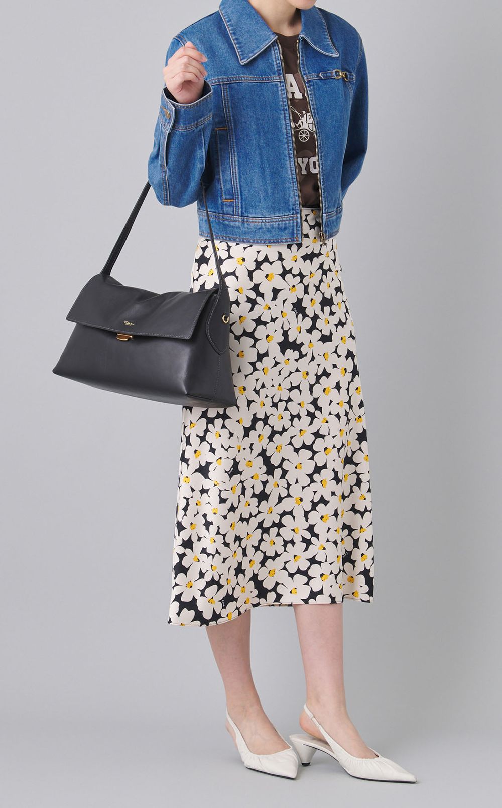 チェルシーレザーショルダーバッグ