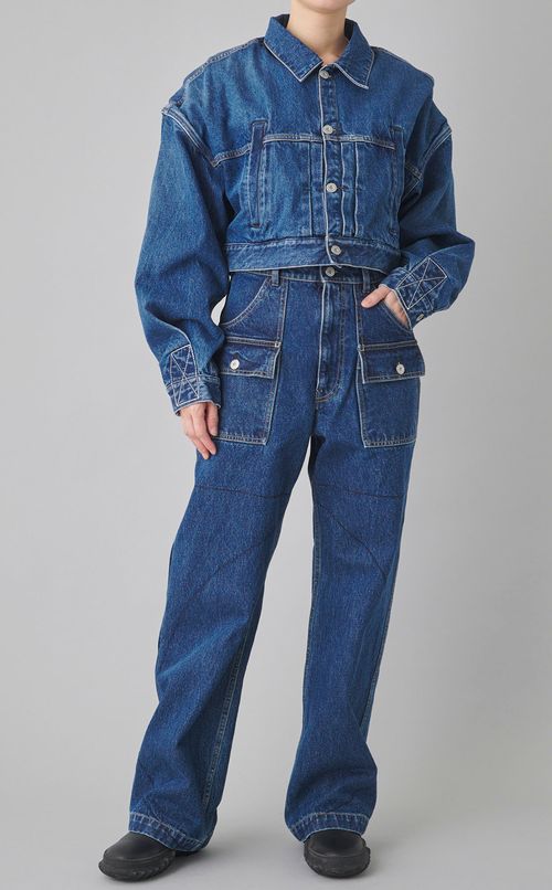 デニムブッシュパンツ