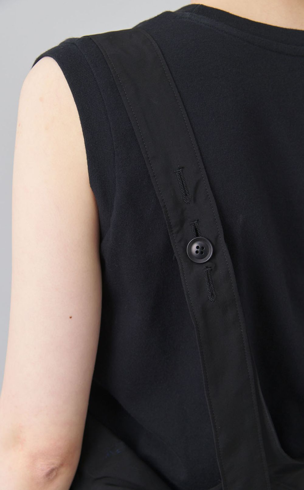 フラワープリントワンショルダースカート