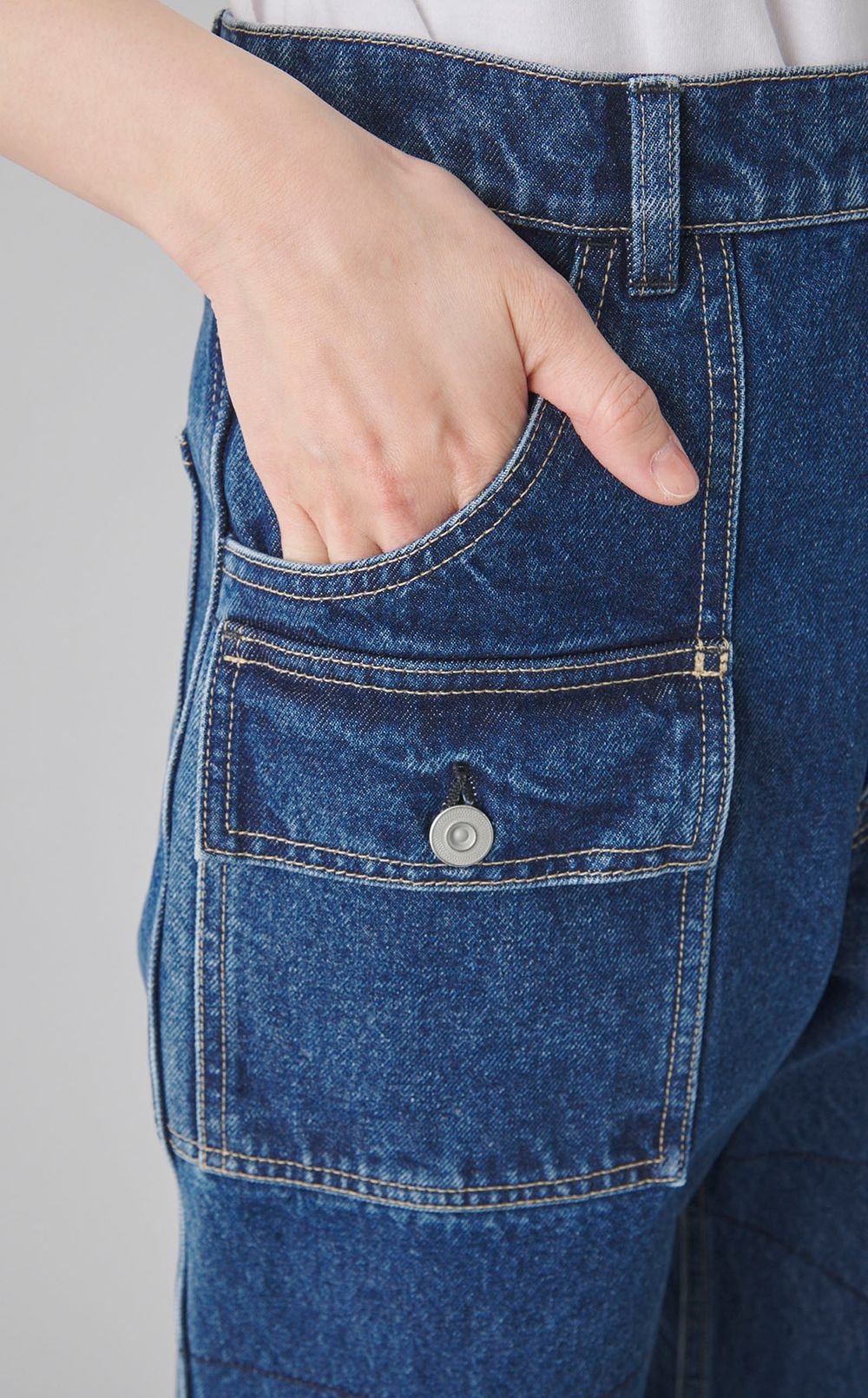 デニムブッシュパンツ