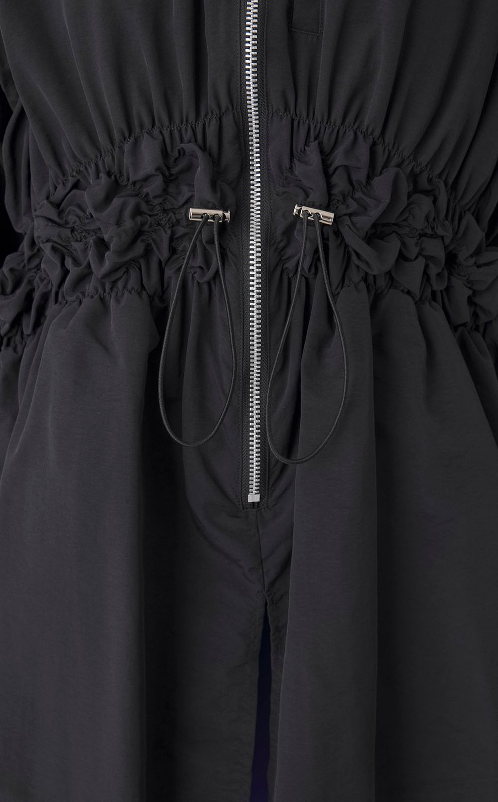 シャーリングレイヤードシャツ