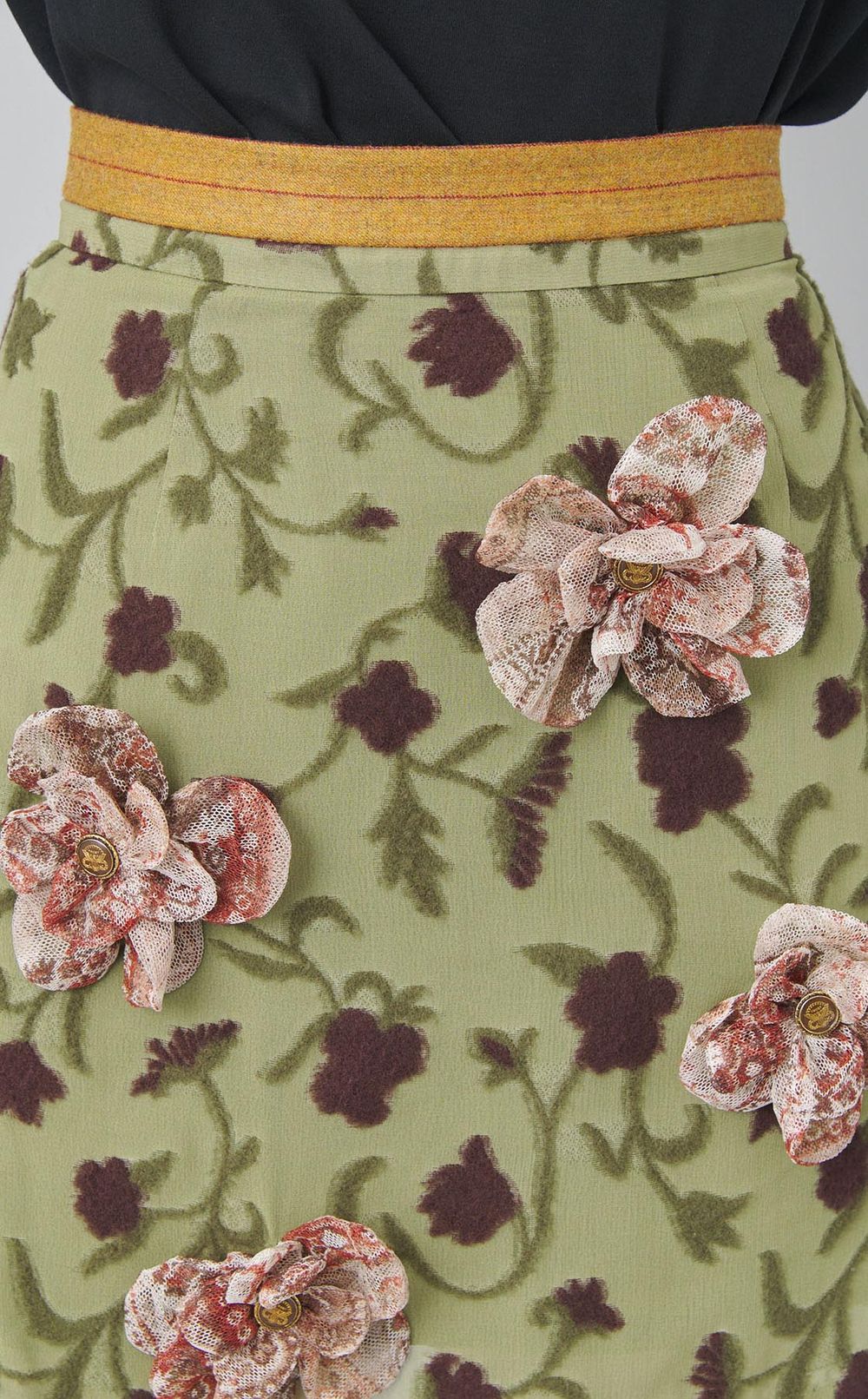 【reADdress】フラワースカート