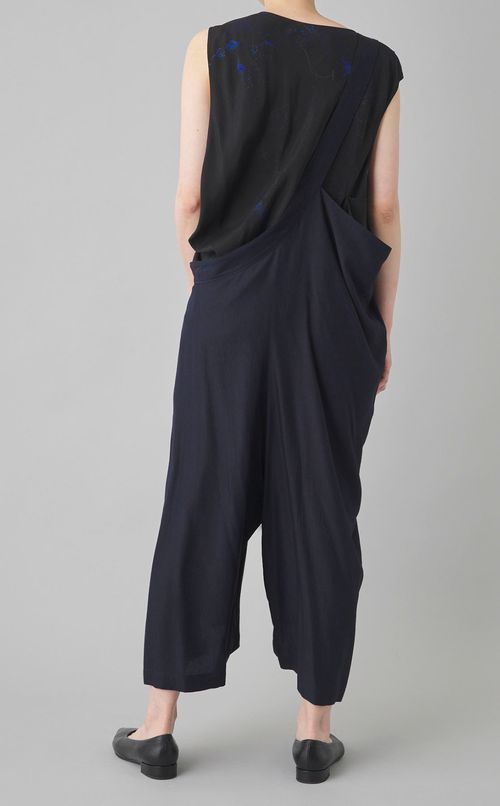 ワンショルダーワイドパンツ