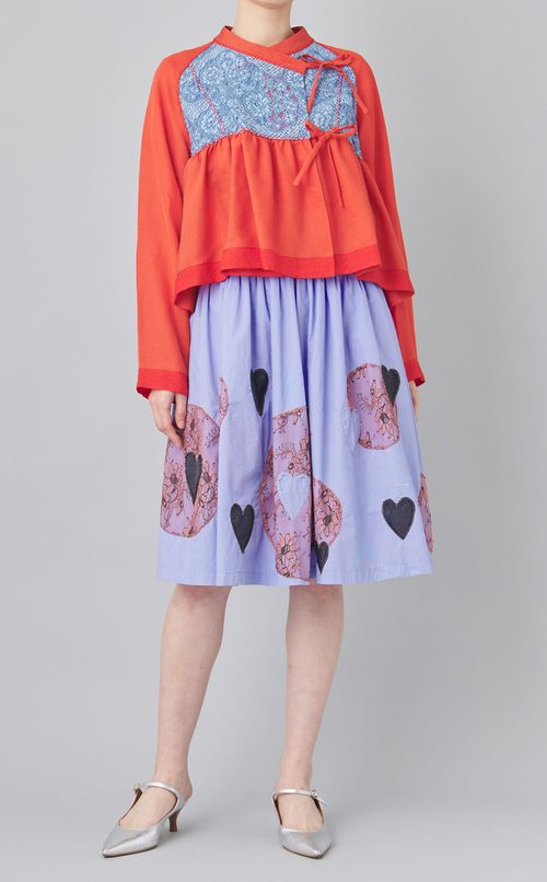 【reADdress】シャーリングワンピース